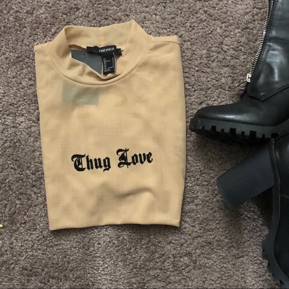 Sheer thug love top